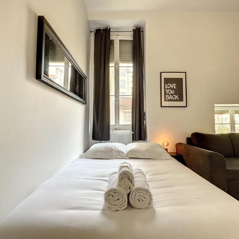 Cosy appart Lyon 6 Métro Foch Bossuet 1 - Apartment mit 1 Schlafzimmer - 8