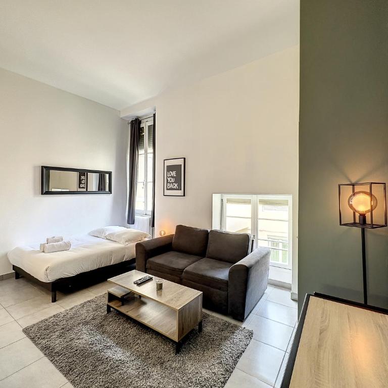 Cosy appart Lyon 6 Métro Foch Bossuet 1 - Apartment mit 1 Schlafzimmer - 9