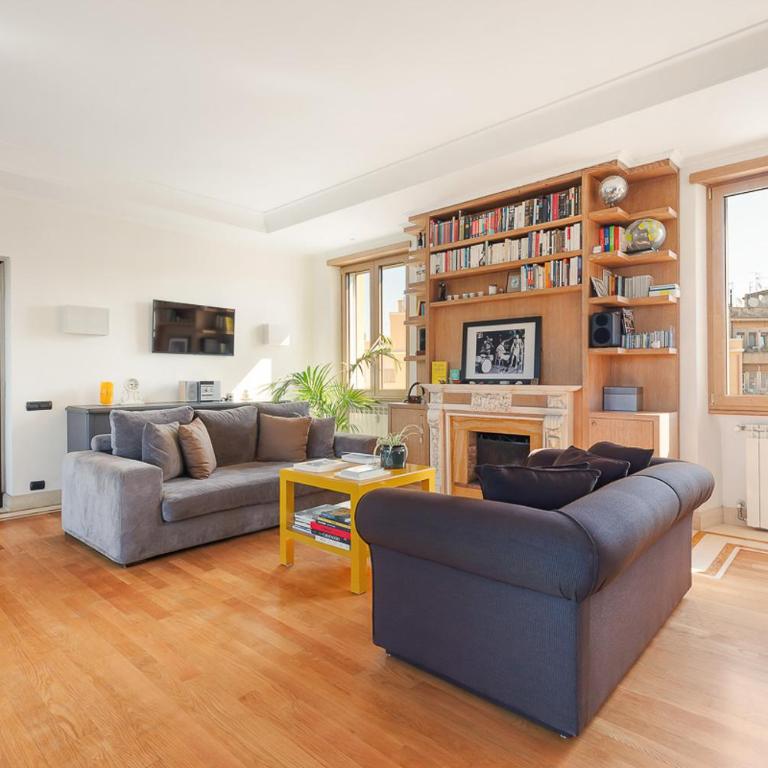 Vintage Penthouse with Panoramic St Peter View - Appartamento con 1 Camera da Letto - 7