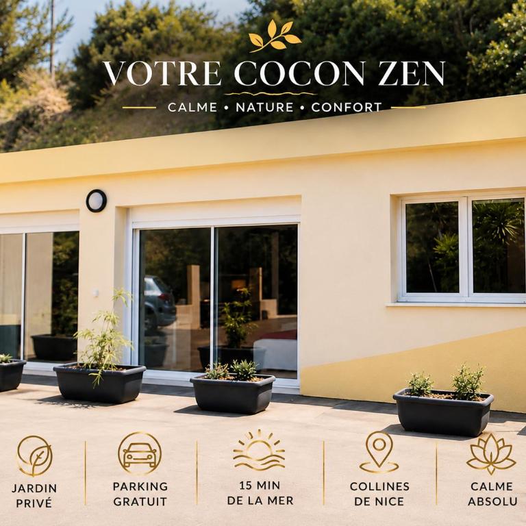 Cocon lumineux, jardin privé & parking à 15min de la mer - Maison 2 Chambres - 1