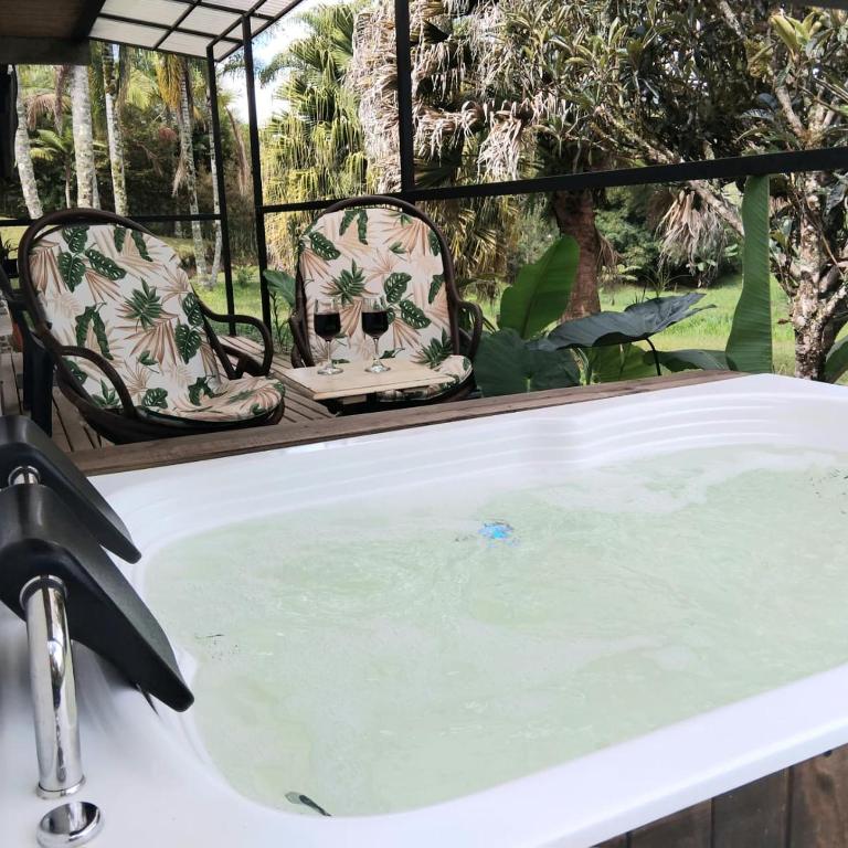 Cabaña con Jacuzzi Privado en El Peñol El palmar lodge - Two-Bedroom Apartment - 1