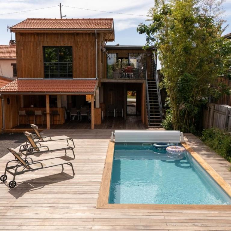 Villa Bonheur - Piscine face au port de La Teste - Ferienhaus - 1