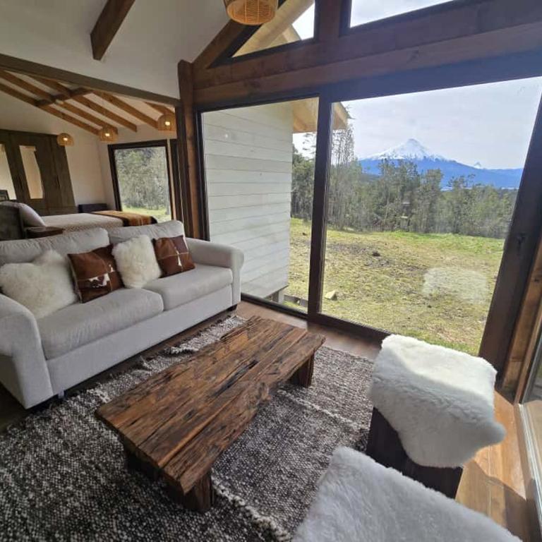 HOM I Cabaña La Ensenada vista parcial al Volcán - Vacation Home - 18