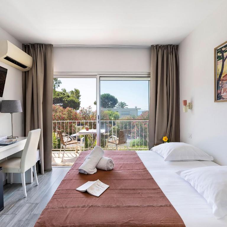 Hotel Le Golfe Bleu - Chambre Double avec Balcon - Vue sur Mer - 5