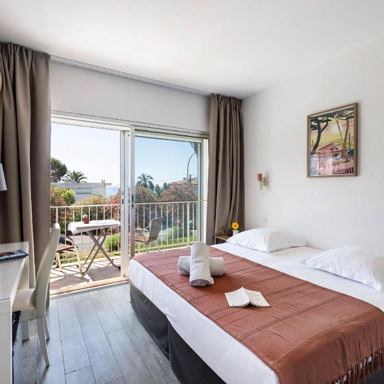 Hotel Le Golfe Bleu - Chambre Double avec Balcon - Vue sur Mer - 4