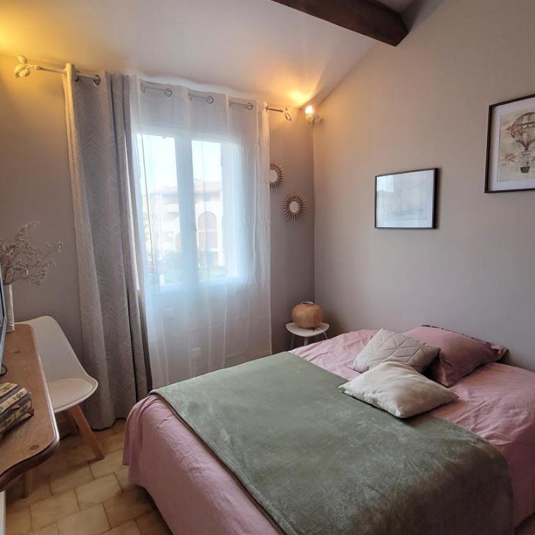 Villa climatisée, jardin, idéal famille 7 couchages - Haus mit 3 Schlafzimmern - 7
