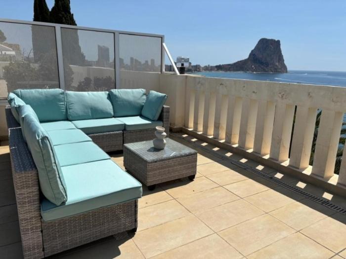 Ático con espectaculares vistas al Peñón de Ifach - Apartamento de 1 dormitorio - 57