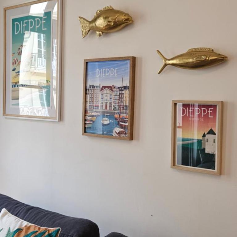 Les balcons de Dieppe - appartement 1ER étage - certifié 3 étoiles au cœur de la rue piétonne - Appartement 1 Chambre - 8