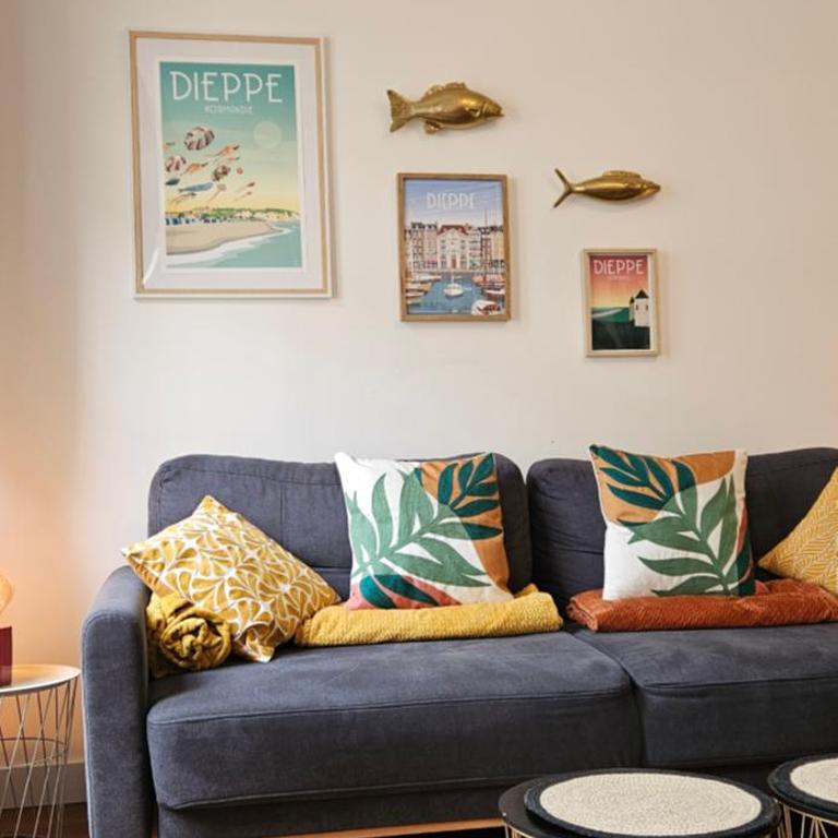 Les balcons de Dieppe - appartement 1ER étage - certifié 3 étoiles au cœur de la rue piétonne - Appartement 1 Chambre - 5