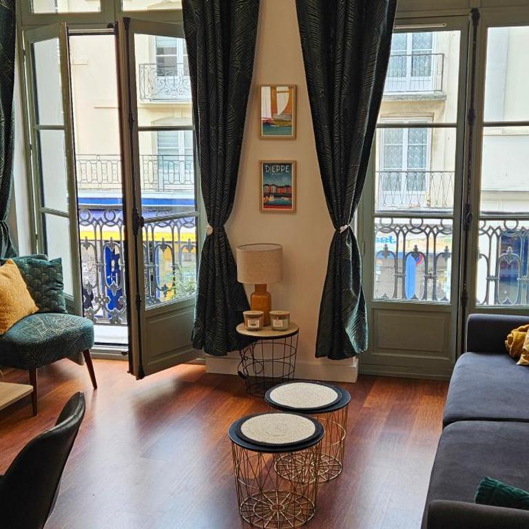 Les balcons de Dieppe - appartement 1ER étage - certifié 3 étoiles au cœur de la rue piétonne - Appartement 1 Chambre - 9