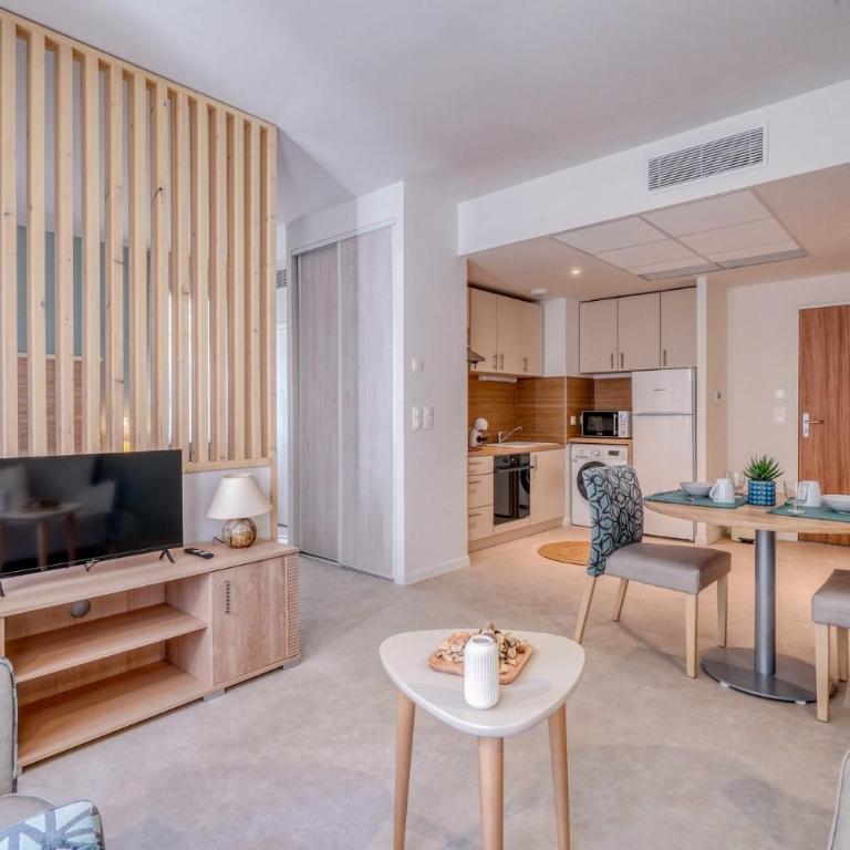 Appartement Climatisé Hémérac -Arcachon Centre - Apartment with Shower - 5