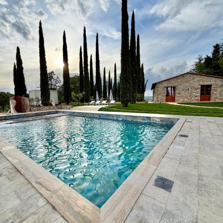 LA COLLINA DEI SAPORI Montepulciano - Appartamento con 1 Camera da Letto e Vista Piscina - 1