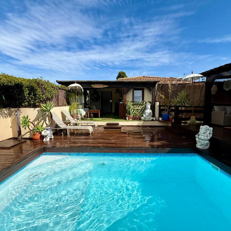Bungalow Aloha, Piscina Privada, Playa y Barbacoa - Bungalow - 1
