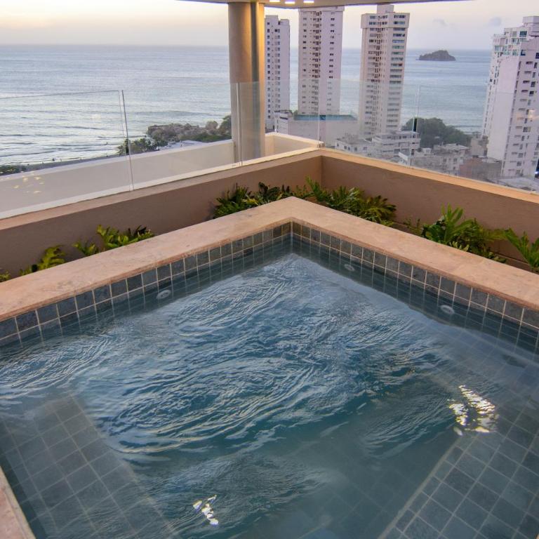 Luxury Loft P12 Vistas al Mar y Sierra Nevada Piscina & Jacuzzi - Apartamento de 1 dormitorio con balcón y vistas a la montaña - 48