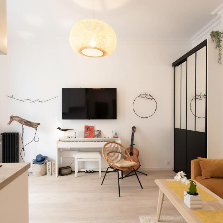 Bliss flat and terrasse 1 feet beach - Appartement 1 Chambre - 11