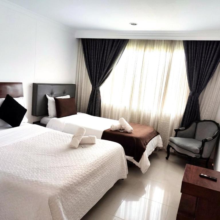 hotel paraiso azul - Habitación Doble - 1 o 2 camas - 1