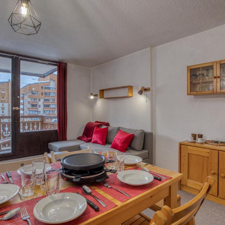 Charming 6-Person Flat - Heart of Val Thorens, 3 Vallées Ski Area - Appartement avec Balcon - 11
