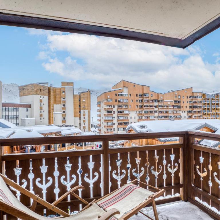 Charming 6-Person Flat - Heart of Val Thorens, 3 Vallées Ski Area - Appartement avec Balcon - 3