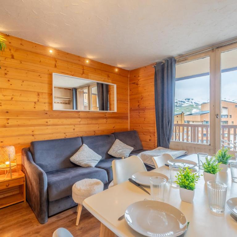 Charming 6-Person Flat - Heart of Val Thorens, 3 Vallées Ski Area - Appartement avec Vue et Balcon - 7