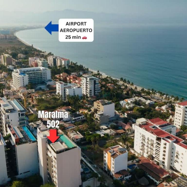 Maralma Bucerias 1 half Blocks from Beach Sleeps 4 - Apartamento - 29