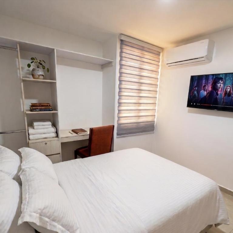 Apartamento de 3 Habitaciones 2 TV con parqueadero cerca al estadio - Apartamento de 3 dormitorios - 3