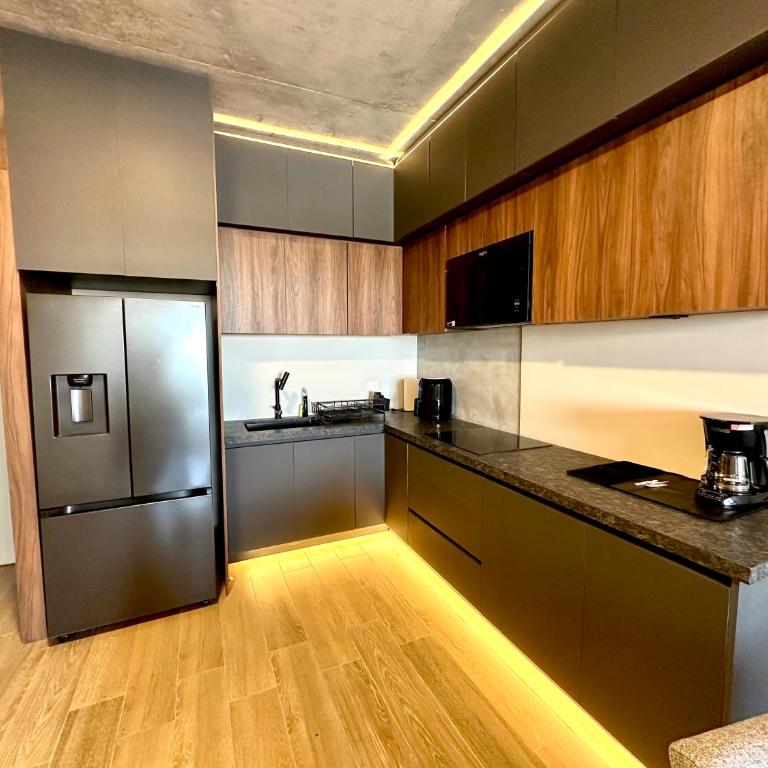 Moderno y céntrico departamento en Monterrey - Two-Room Apartment - 5