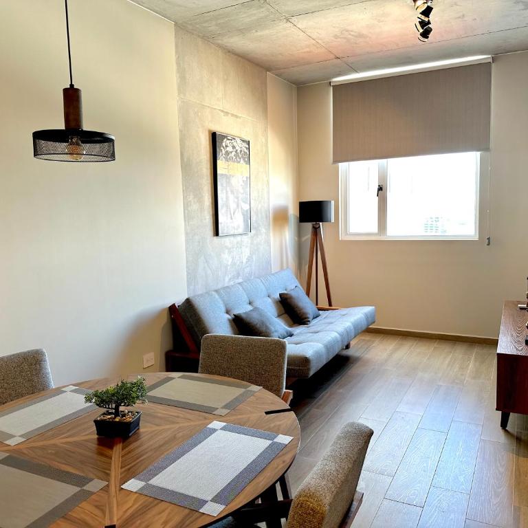 Moderno y céntrico departamento en Monterrey - Two-Room Apartment - 3