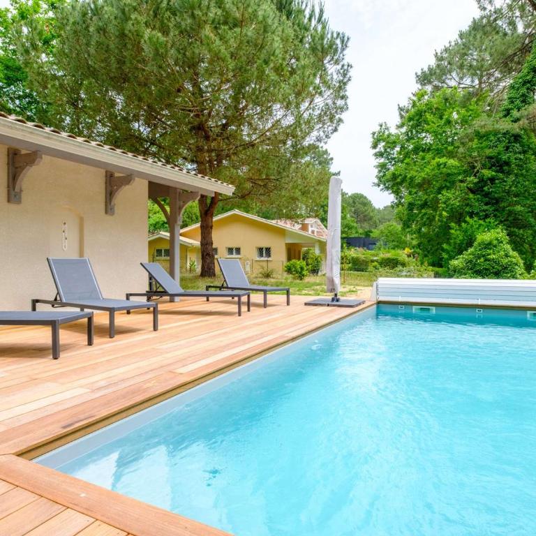 Villa familiale - 8 pers., Biscarrosse - FR-1-877-20 - Villa - 1