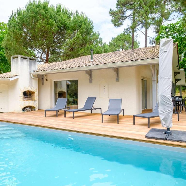 Villa familiale - 8 pers., Biscarrosse - FR-1-877-20 - Villa - 3