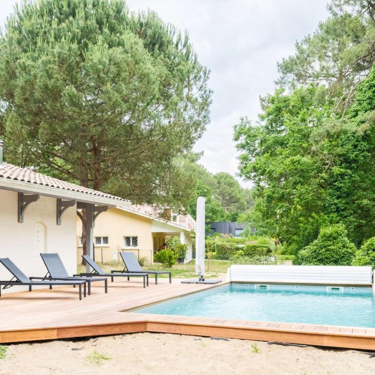 Villa familiale - 8 pers., Biscarrosse - FR-1-877-20 - Villa - 26