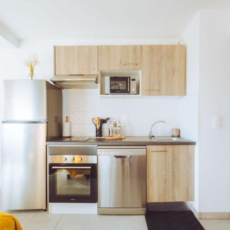 Appartement cosy au cœur de Biscarrosse - 4 pers. - FR-1-877-34 - Apartment - 5
