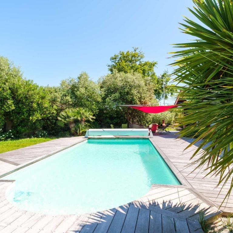Villa de plain-pied avec piscine - 8 pers. - FR-1-877-17 - Villa - 4