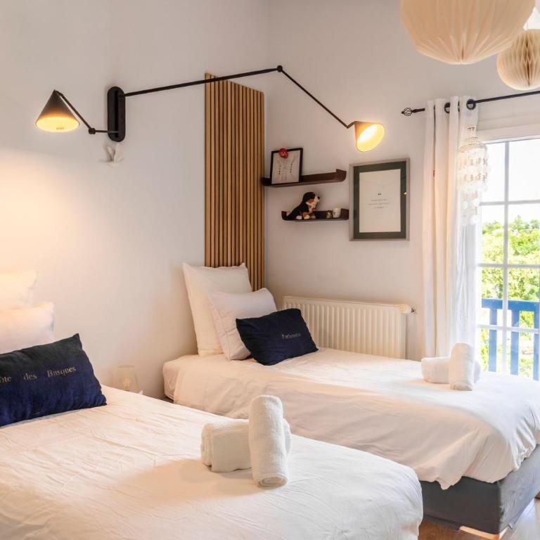 Villa Argi Zabalean, Piscine chauffée, 8pax, Plage 3kms - Villa - 12