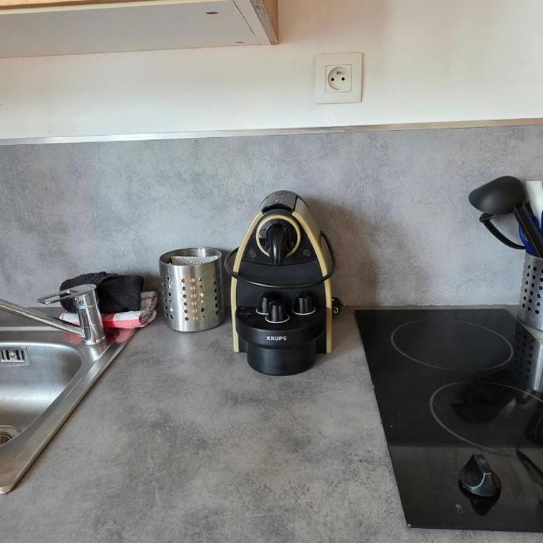 Grenoble Foch, 1bedroom apartment kitchen, unobstructed view, tram, train station, shops - Apartamento de 1 dormitorio - 5