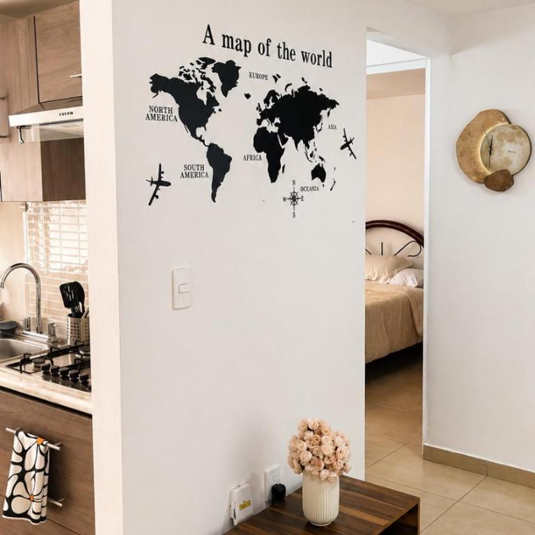 A pasos del aeropuerto AICM,Cómodo y practico, 2 camas - Apartamento de 2 dormitorios - 1