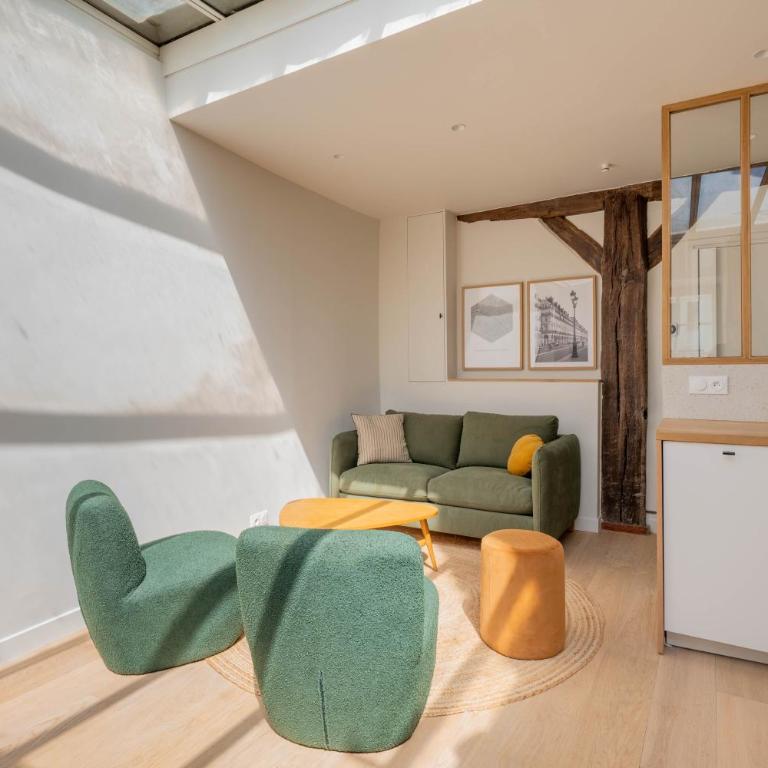 L'Atelier Montmartrois - Apartment mit 1 Schlafzimmer - 17