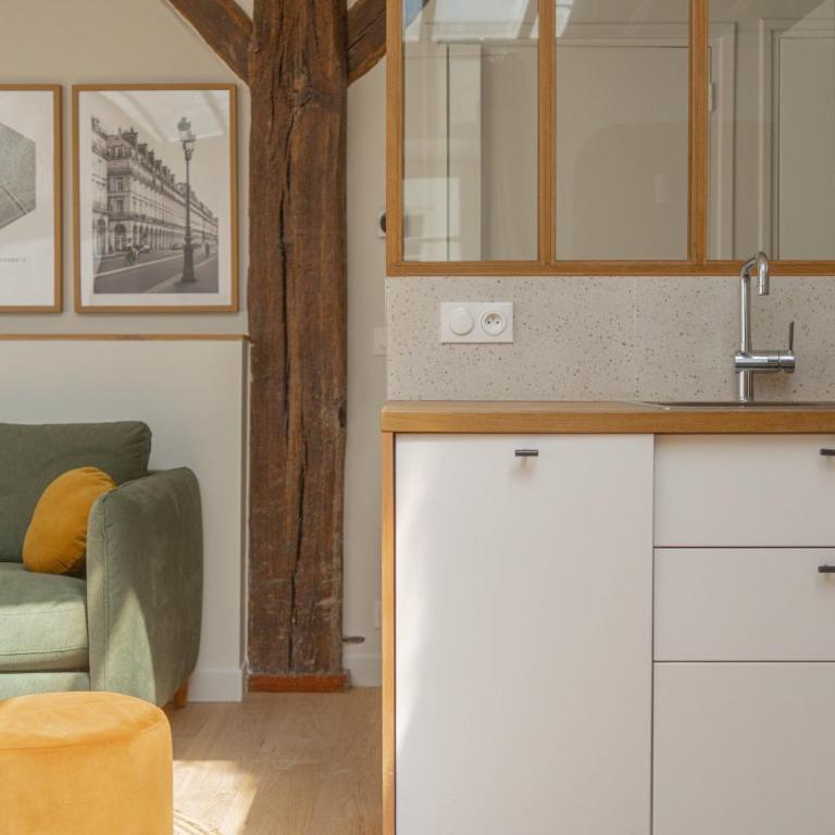 L'Atelier Montmartrois - Apartment mit 1 Schlafzimmer - 31
