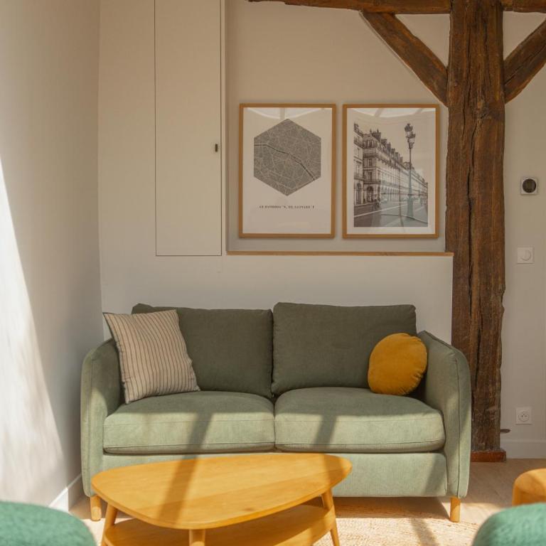 L'Atelier Montmartrois - Apartment mit 1 Schlafzimmer - 34