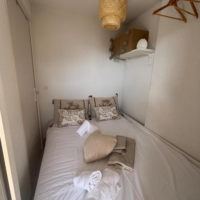 Studio cabine parking 4 pers plage à proximité - Apartment with Terrace - 20