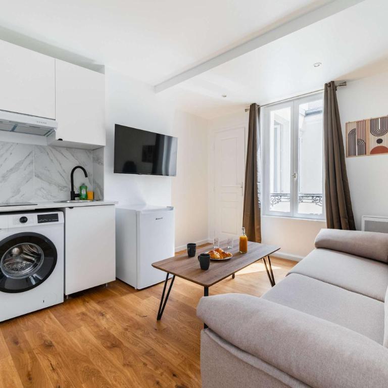 2 pieces cosy hopital bichat - paris 18 - 2P - Appartement - 8
