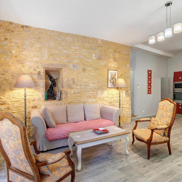 Sénéchal - Charme - Centre Sarlat - - Apartment mit Dusche - 1