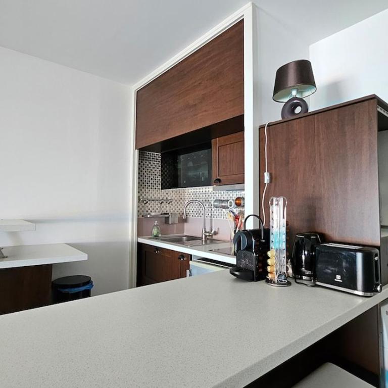 Studio 3 pers, sea view, bike storage - Appartamento con 1 Camera da Letto - 7