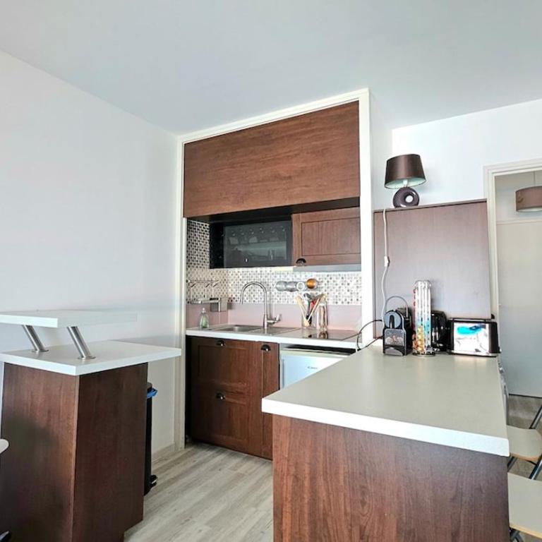 Studio 3 pers, sea view, bike storage - Appartamento con 1 Camera da Letto - 12