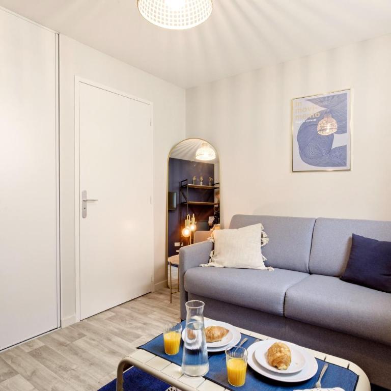 Studio L'Indigo - F1 design, hypercentre - CAEN - Appartement 1 Chambre - 9