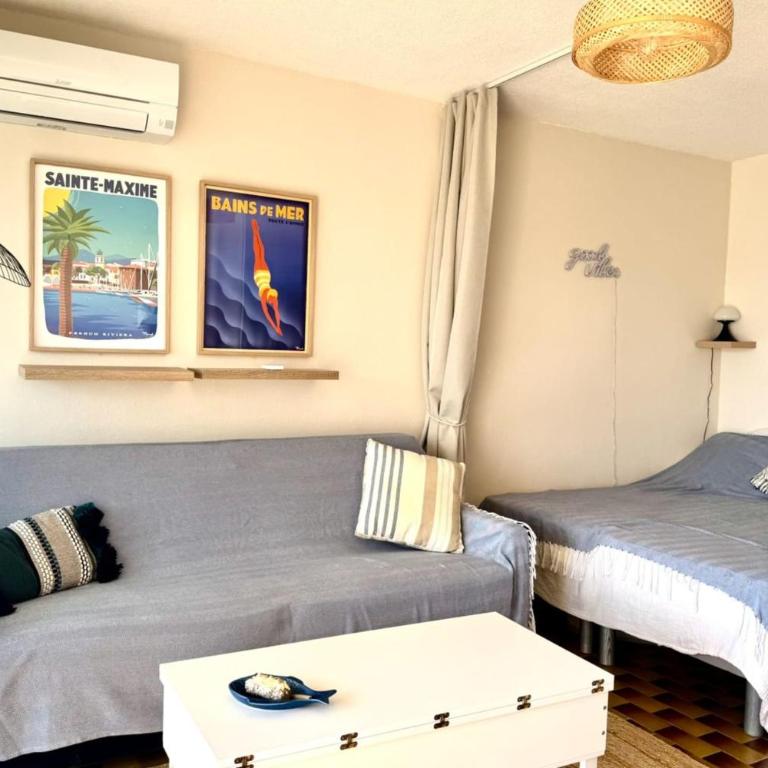 Studio with pool and balcony in Sainte-Maxime - Studio - 4