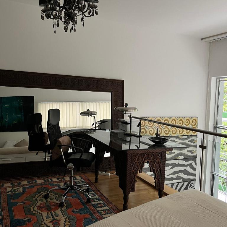 Luxury Duplex with Rooftop, View of Lausanne Cathedral - Loft-Apartment mit 3 Schlafzimmern - 37