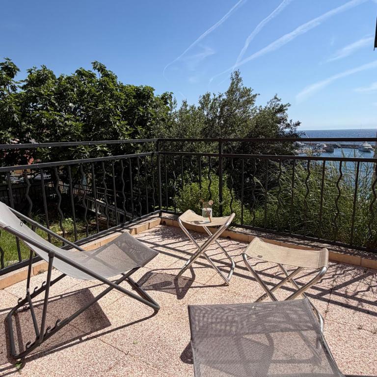 Spacieux triplex avec vue mer, proche de Monaco, 54 m2 - Maison 1 Chambre - 2