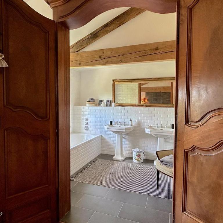 Domaine de Roque Haute - Chambre Double Deluxe avec Baignoire - 9