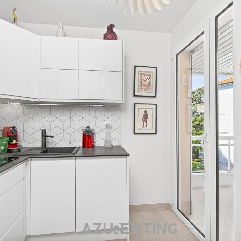 Azurenting - T3 Jean de Noailles - Vue Mer - Clim - Parking - Apartment mit 2 Schlafzimmern, Terrasse und Meerblick - 5