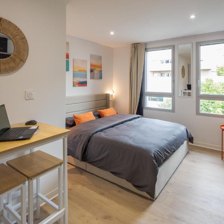Maison Flaugergues - Apartamento de 1 dormitorio con vistas a la ciudad - 19